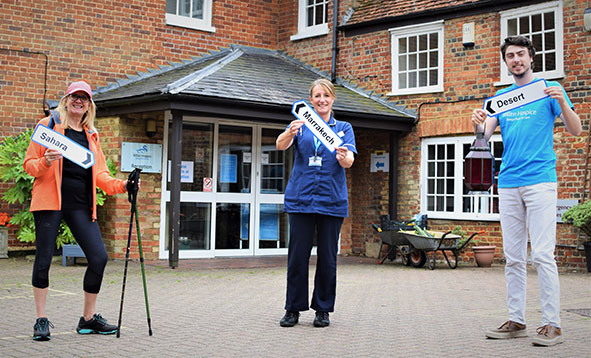 Clinical volunteer at Willen Hospice