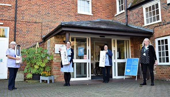 Clinical volunteer at Willen Hospice