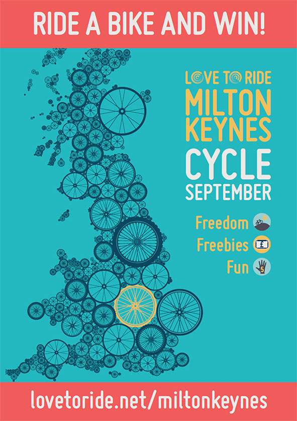 Get on your bike and win prizes for Cycle September