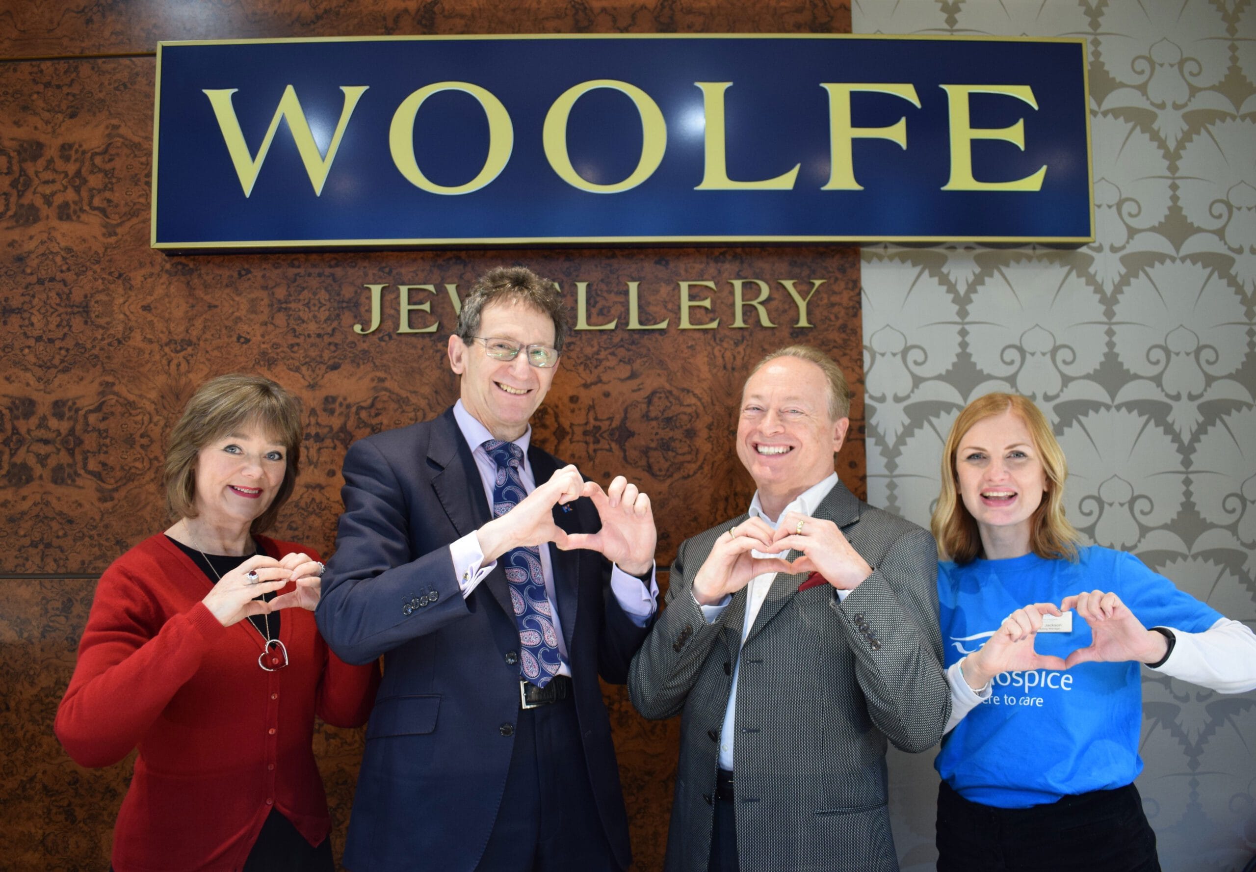 Woolfe Jewellery and DoodleDoo support Willen Hospice