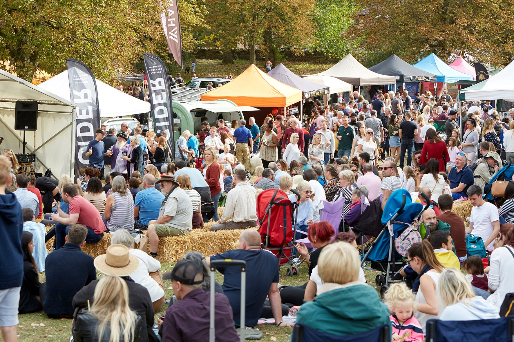 Attendees to MK Food Fest