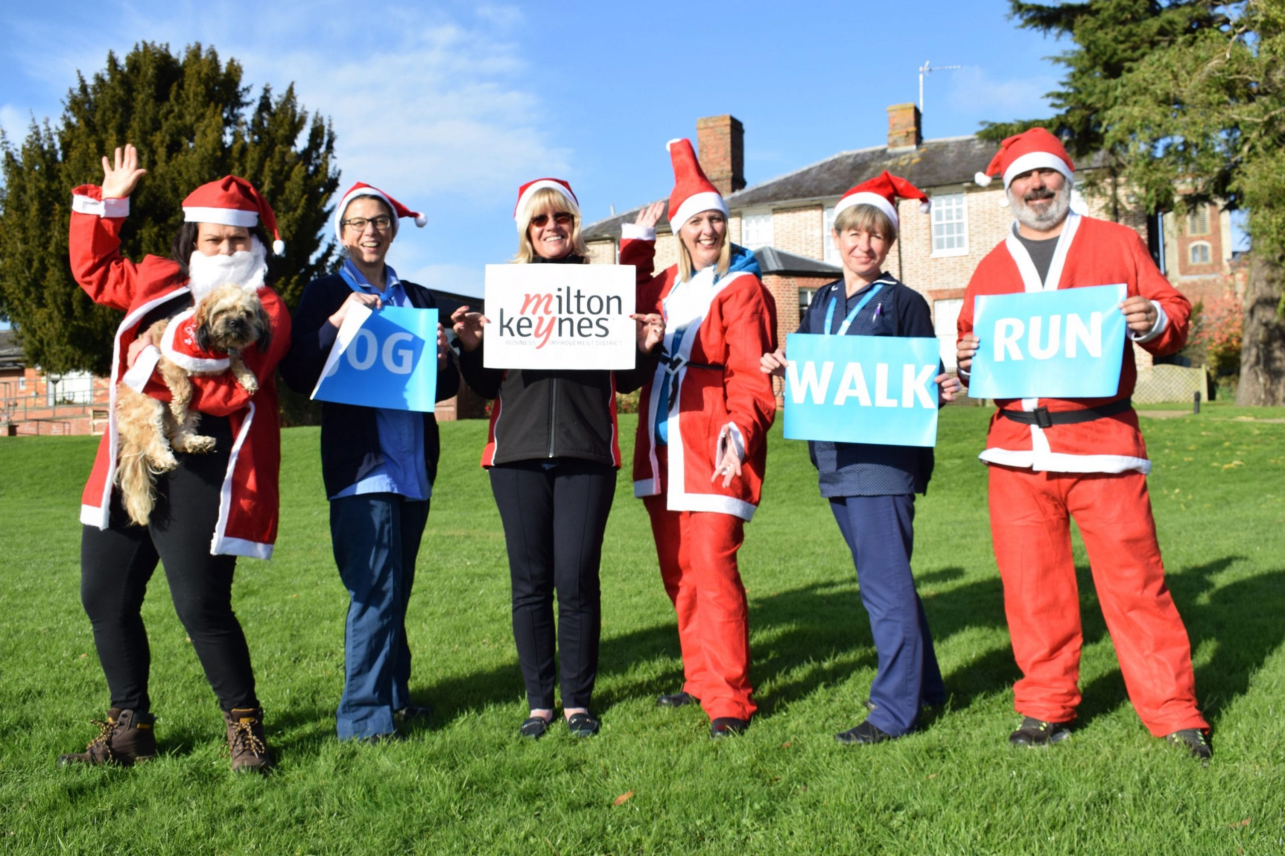 Willen Hospice Santa Dash