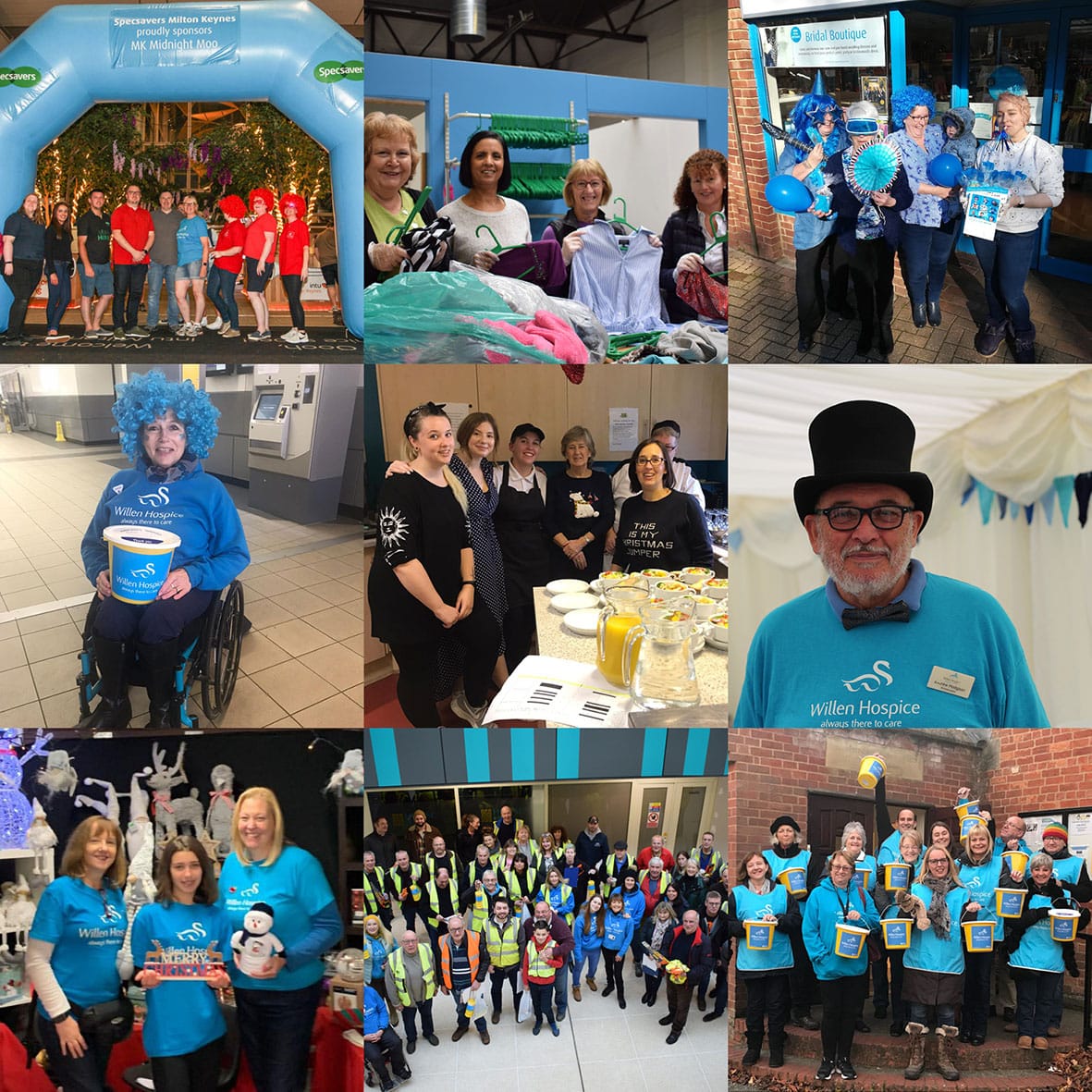 Willen Hospice volunteers