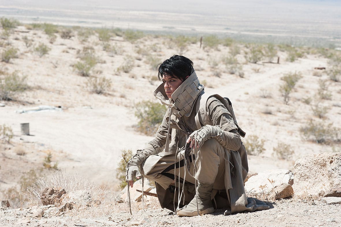 Gary Numan on video shoot
