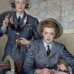 Assistant-Section-Leader-E.-Henderson-MM-and-Sergeant-H.-Turner-MM-Womens-Auxiliary-Air-Service-1941