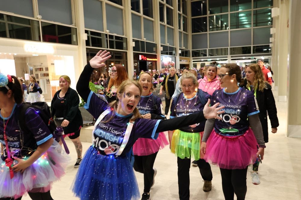 Midnight moo in centre:mk shopping centre