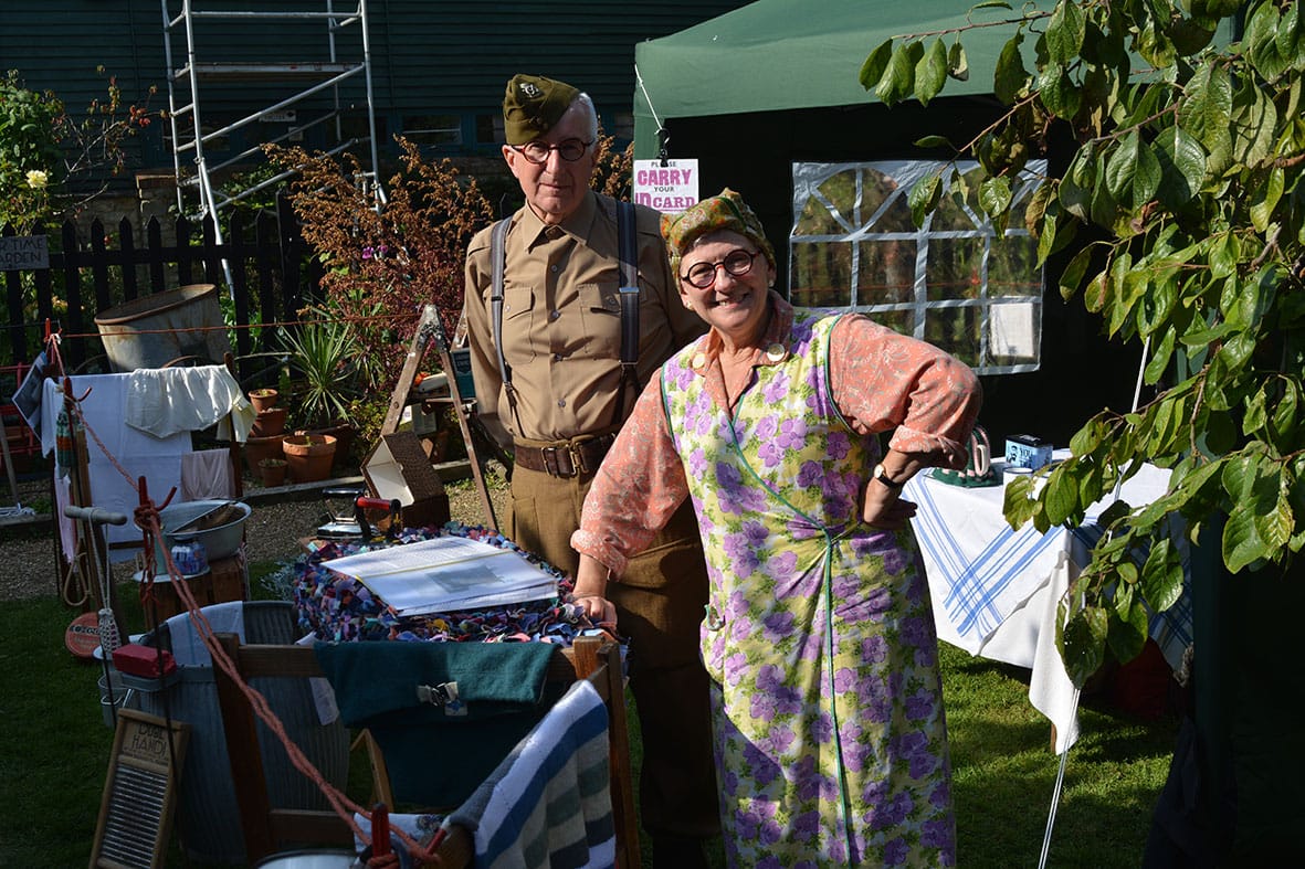 Mrs Skivvy at Milton Keynes Museum's 1940s Weekend