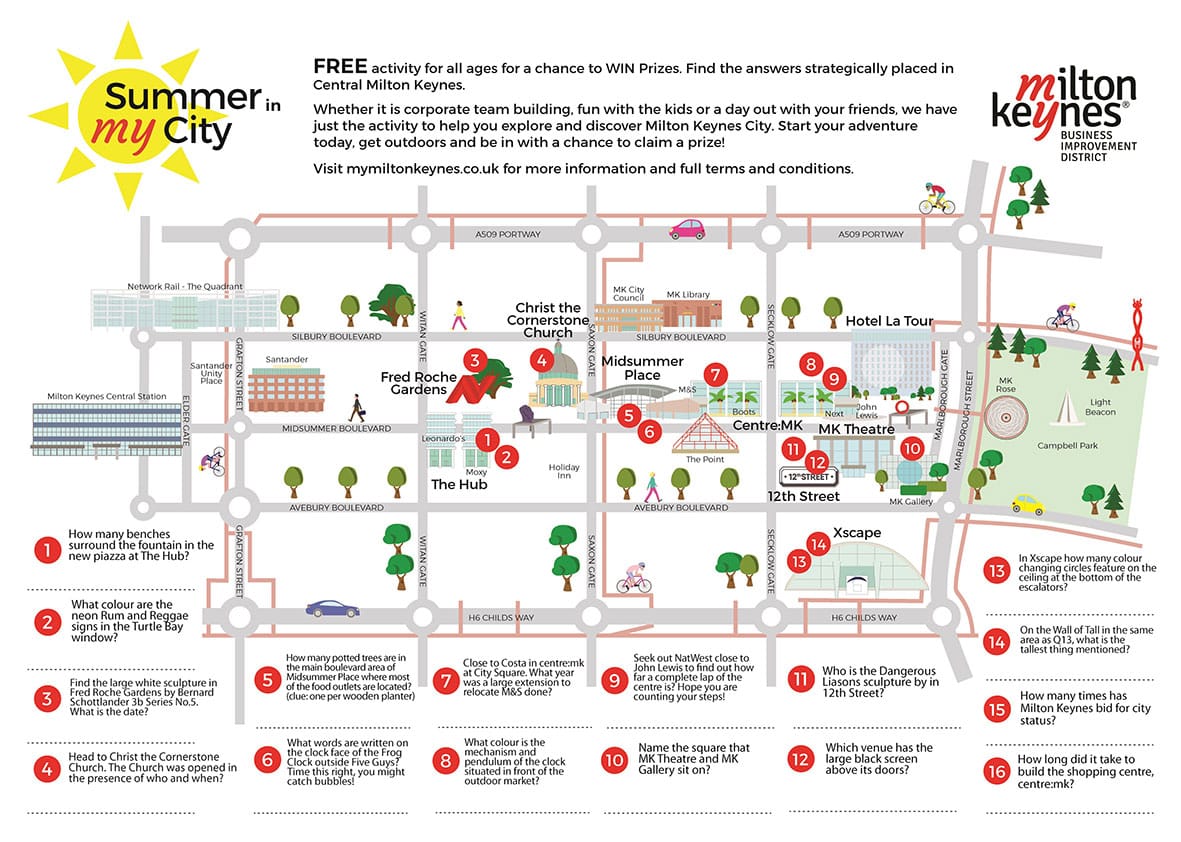 Summer in my City map