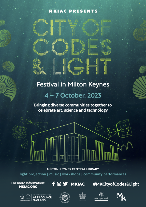 The City of Codes & Light Festival poster