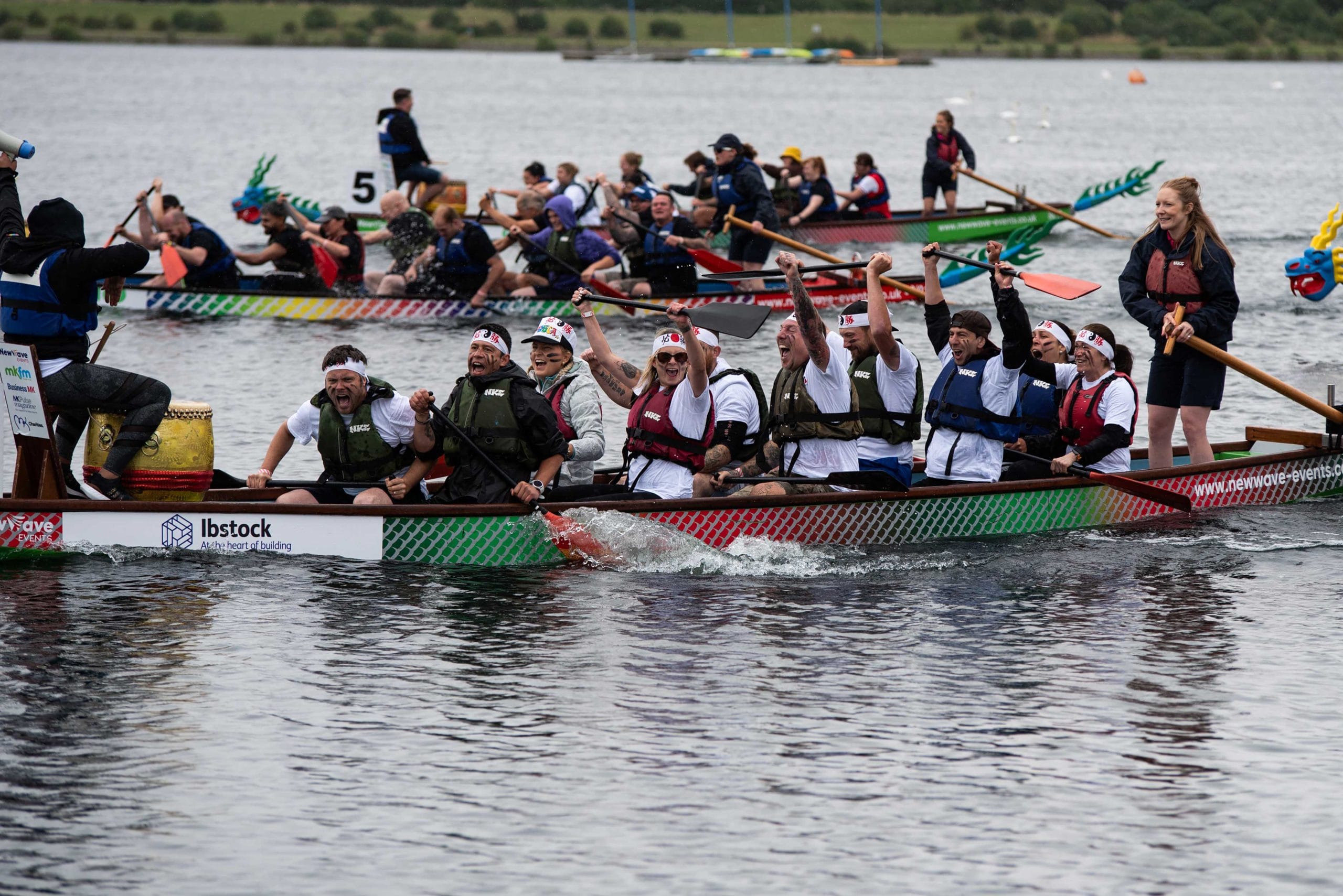 Winners of the Milton Keynes Dragon Boat Festival