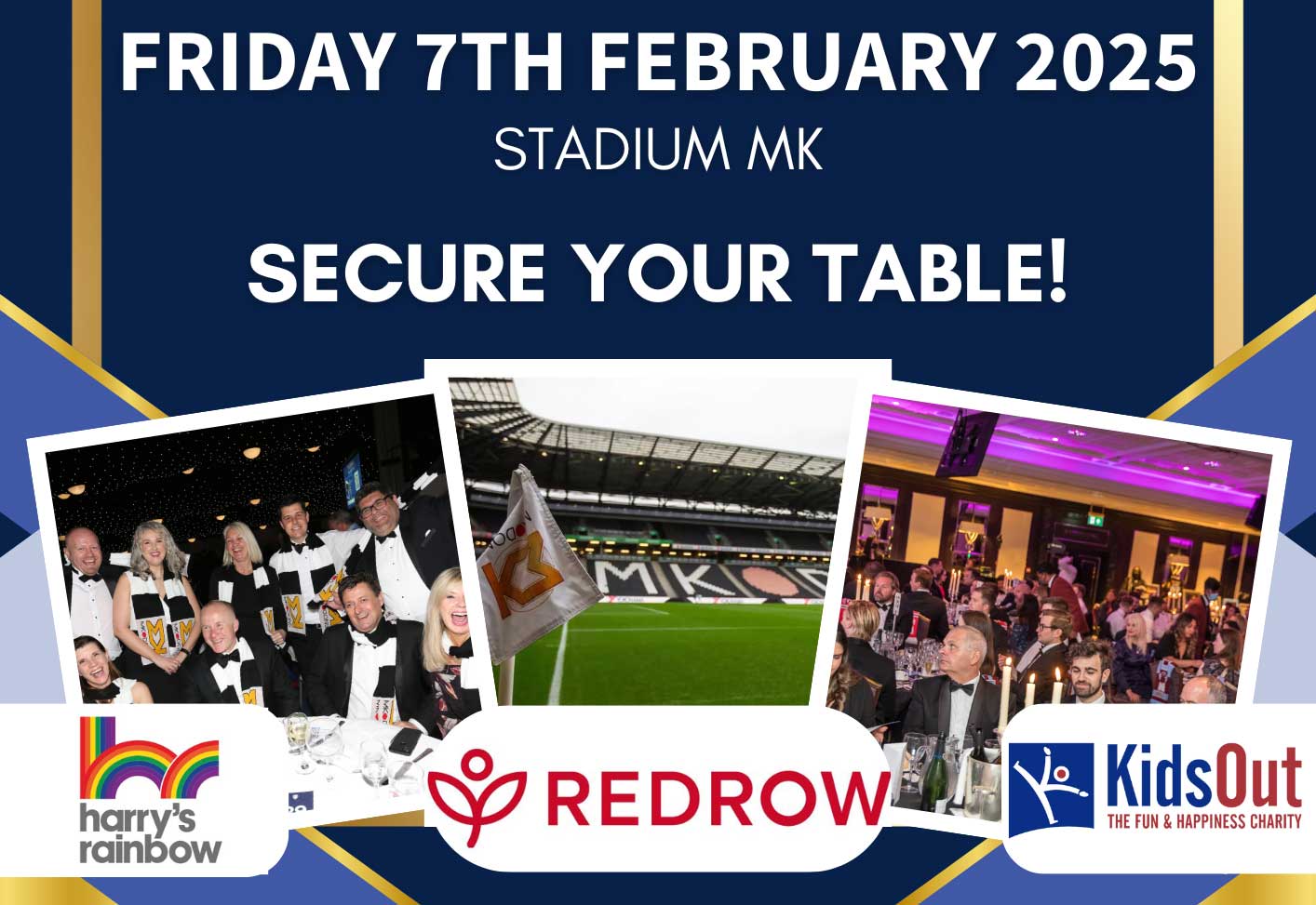 Harry’s Rainbow and KidsOut question of sport poster