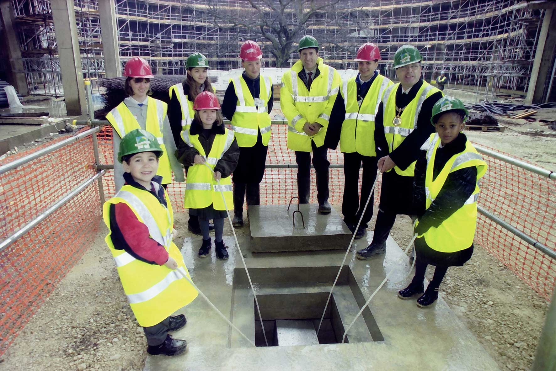 Burying the Time Capsule 