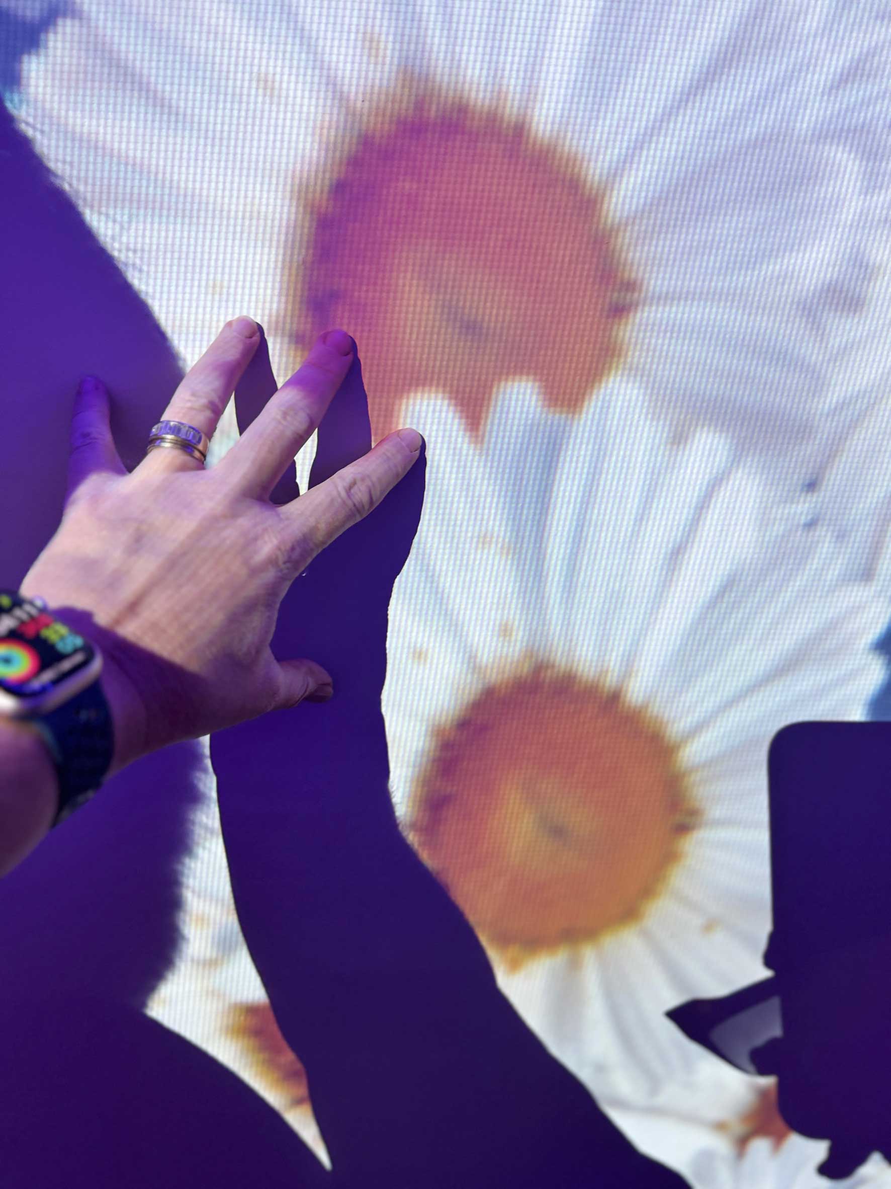 Immersive room close up