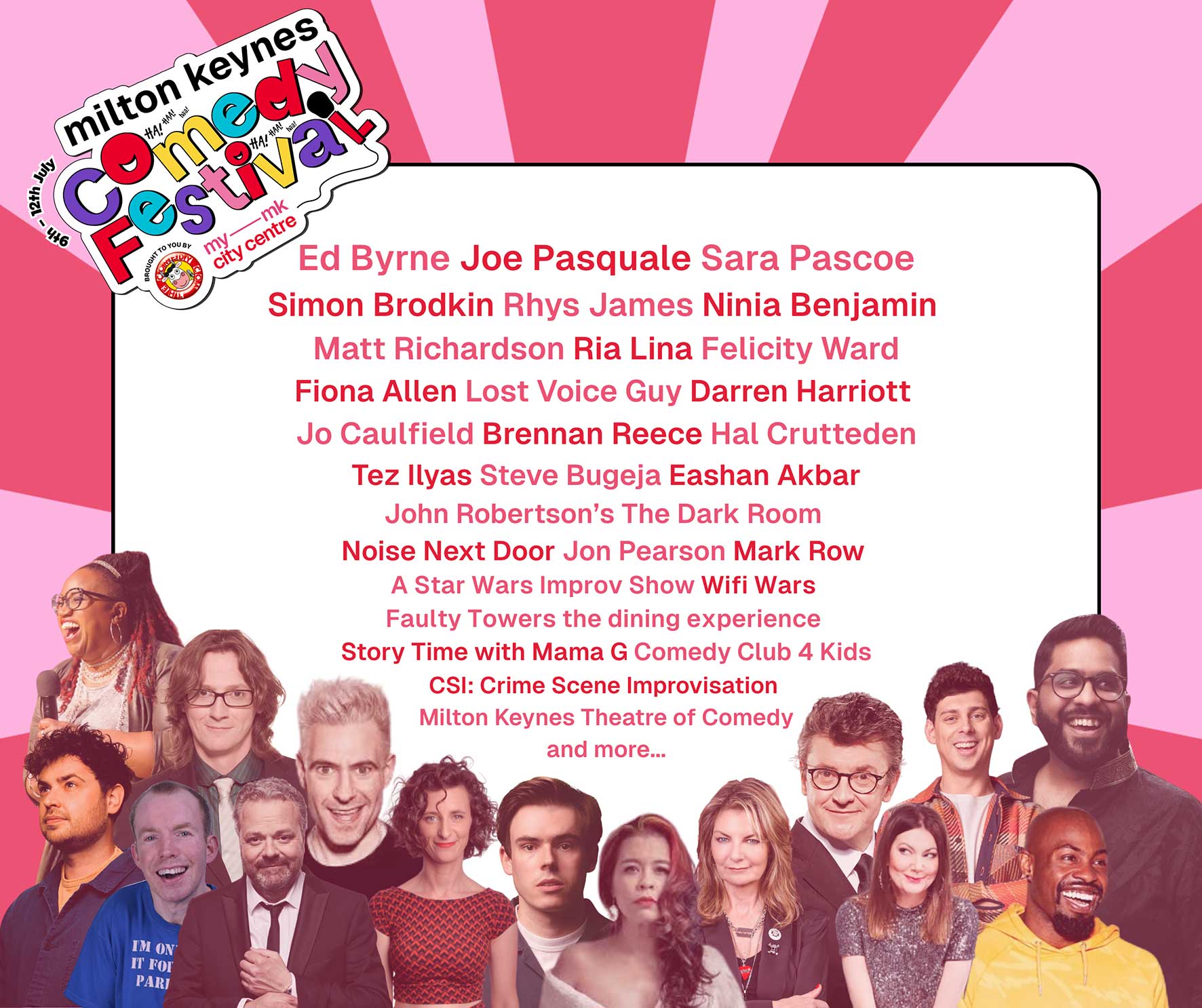 Milton Keynes Comedy Festival poster